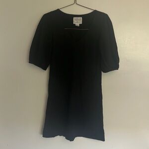 Anthropologie Velvet Graham & Spencer Ignacia Black Dress